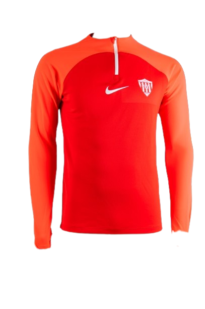 Red Nike Dri-Fit Long Sleeve T-shirt